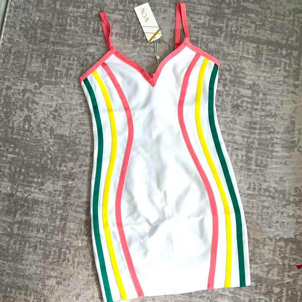 New with Tags! Bandage Mini Dress WOW Couture